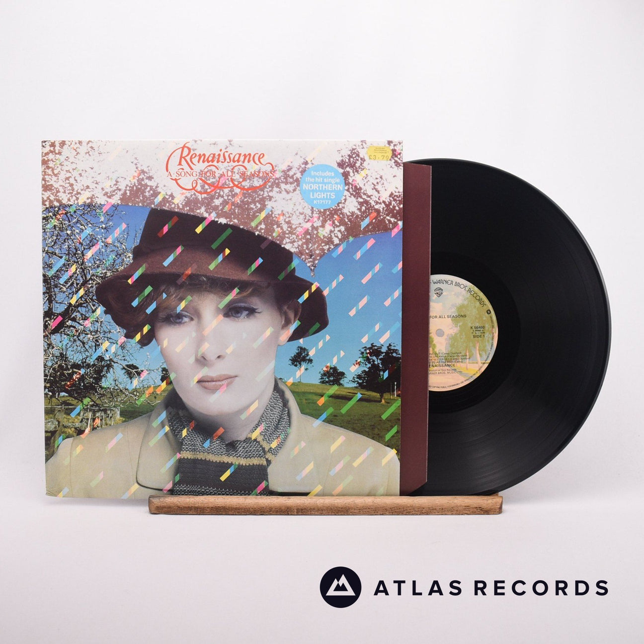 Renaissance A Song For All Seasons LP Vinyl Record - Front Cover & Record