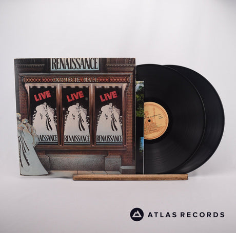 Renaissance Live At Carnegie Hall 2 x LP Vinyl Record - Front Cover & Record