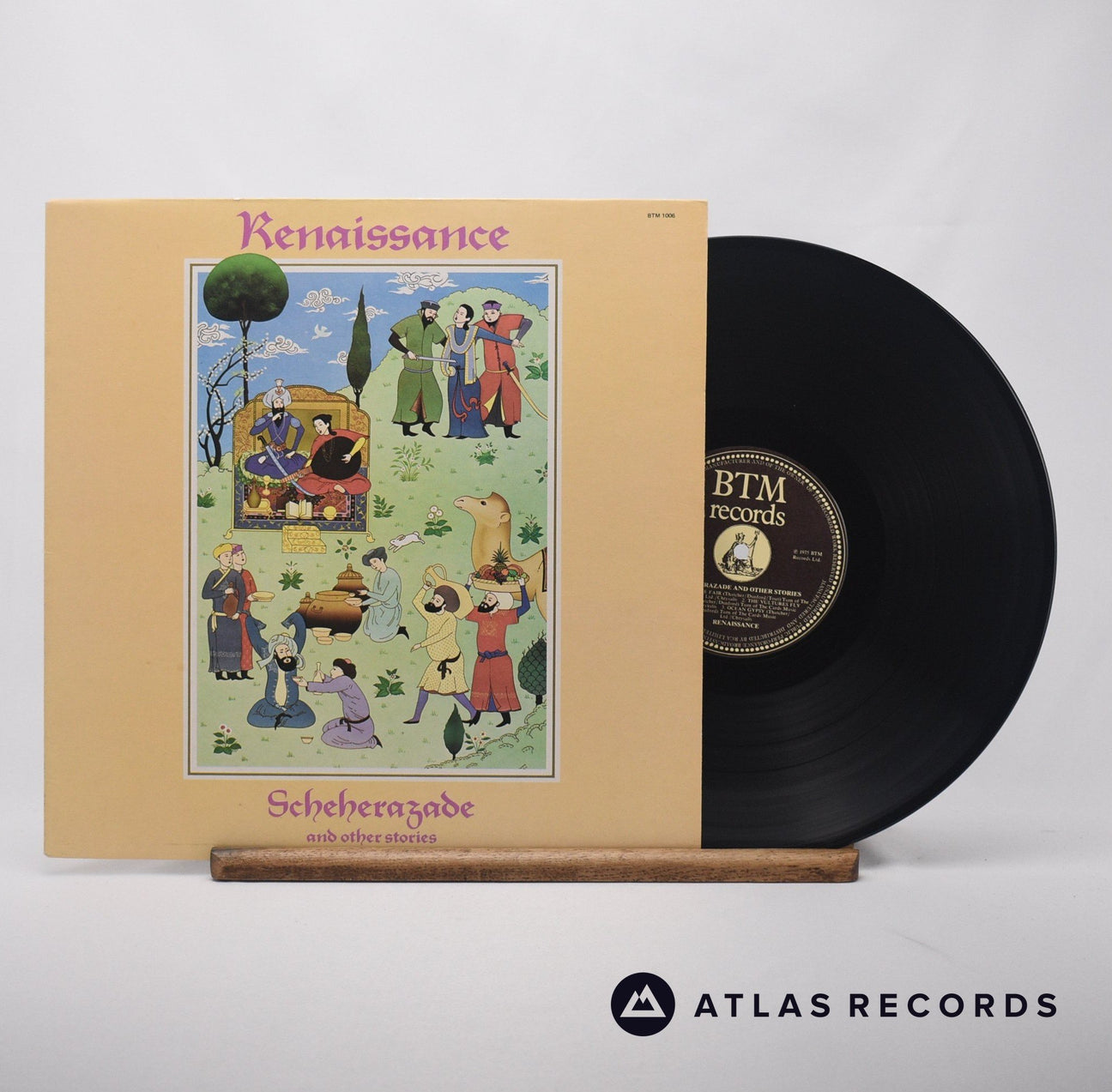 Renaissance Scheherazade And Other Stories LP Vinyl Record - Front Cover & Record