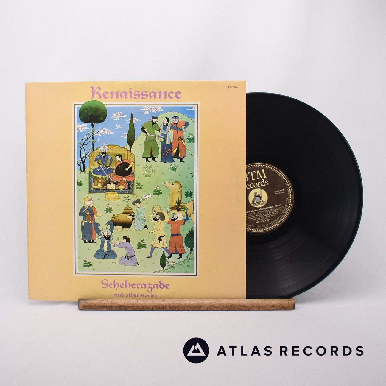 Renaissance Scheherazade And Other Stories LP Vinyl Record - Front Cover & Record