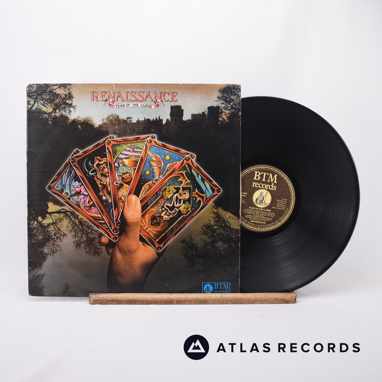 Renaissance Turn Of The Cards LP Vinyl Record - Front Cover & Record