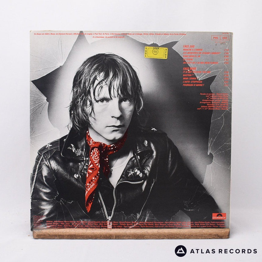 Renaud - Marche À L'Ombre - Lyric Sheet LP Vinyl Record - EX/EX