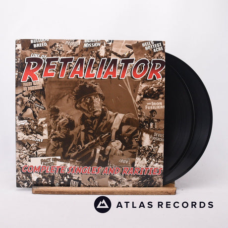 Retaliator Complete Singles And Rarities 2 x LP Vinyl Record - Front Cover & Record