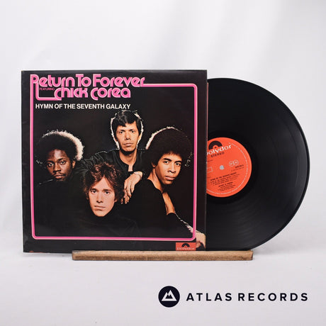 Return To Forever Hymn Of The Seventh Galaxy LP Vinyl Record - Front Cover & Record