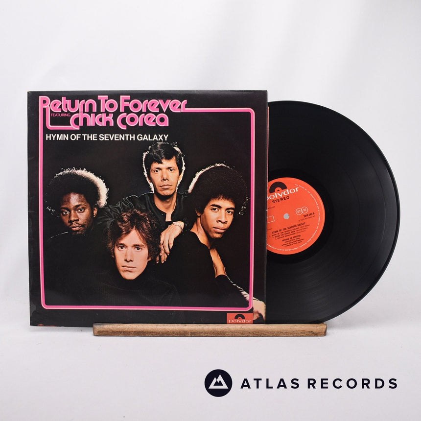 Return To Forever Hymn Of The Seventh Galaxy LP Vinyl Record - Front Cover & Record
