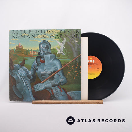 Return To Forever Romantic Warrior LP Vinyl Record - Front Cover & Record