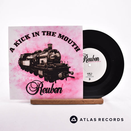 Reuben A Kick In The Mouth 7" Vinyl Record - Front Cover & Record