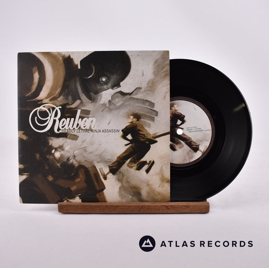 Reuben Deadly Lethal Ninja Assassin 7" Vinyl Record - Front Cover & Record