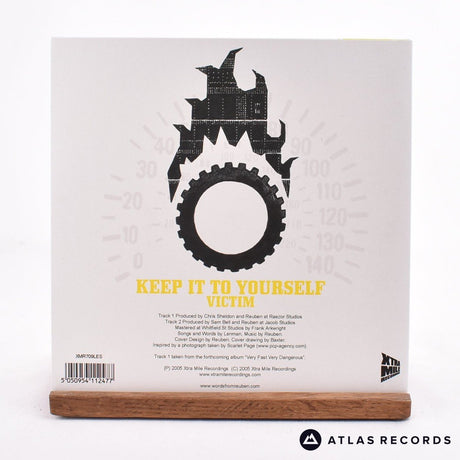 Reuben - Keep It To Yourself - Yellow Limited Edition 7" Vinyl Record - NM/NM