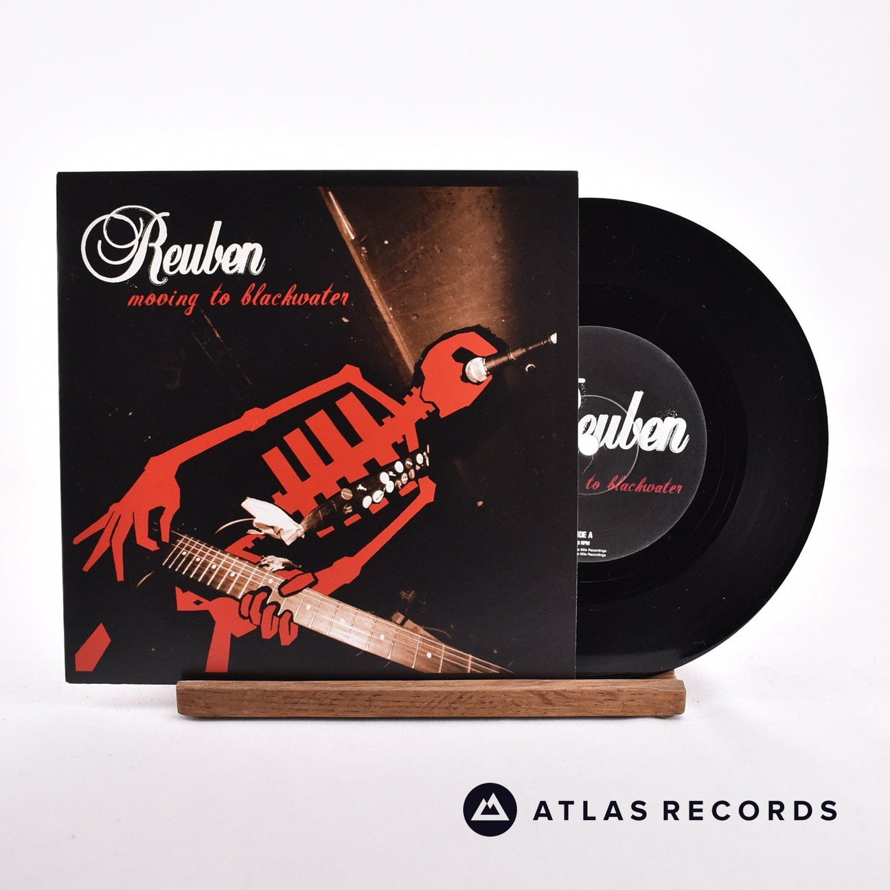 Reuben Moving To Blackwater 7" Vinyl Record - Front Cover & Record