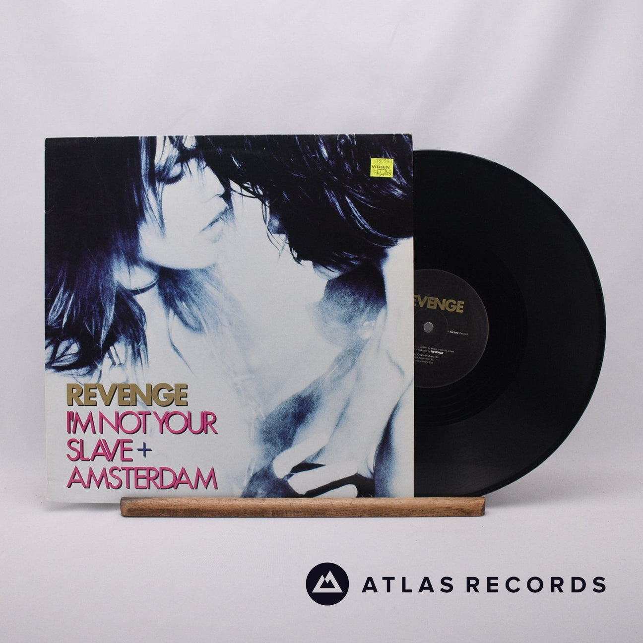 Revenge I'm Not Your Slave + Amsterdam 12" Vinyl Record - Front Cover & Record