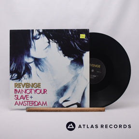 Revenge I'm Not Your Slave + Amsterdam 12" Vinyl Record - Front Cover & Record