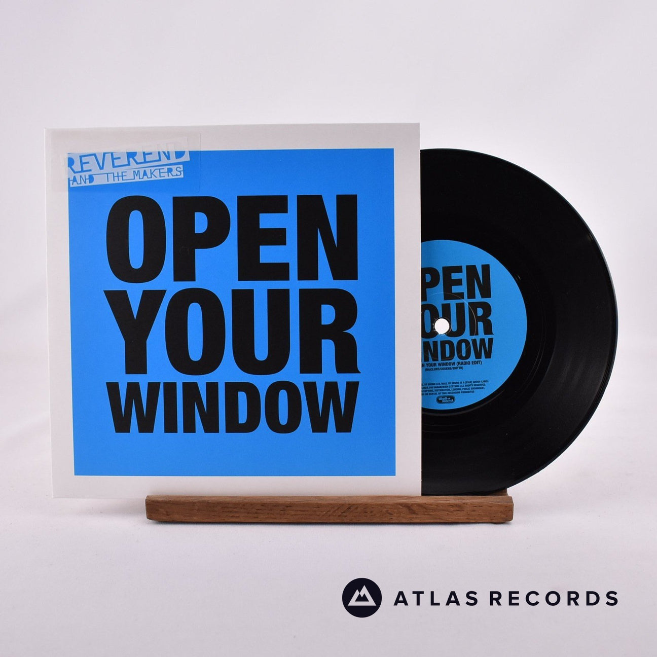 Reverend And The Makers Open Your Window 7" Vinyl Record - Front Cover & Record