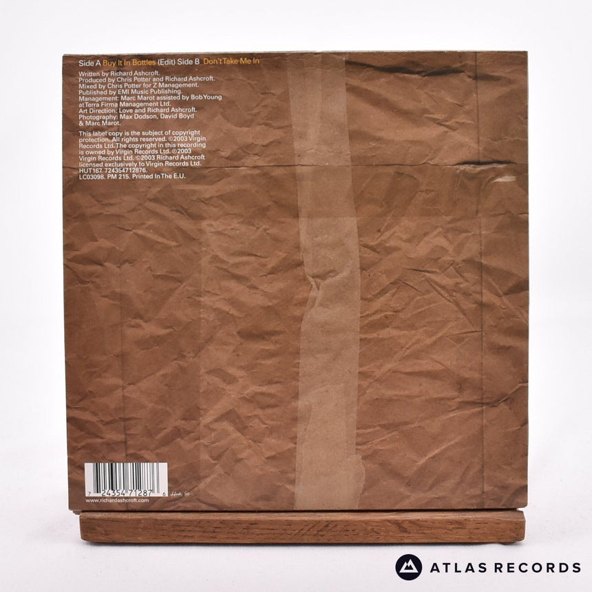 Richard Ashcroft - Buy It In Bottles - 7" Vinyl Record - NM/NM