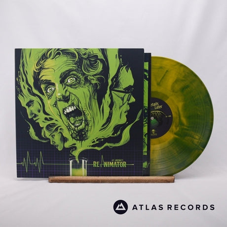 Richard Band H.P. Lovecraft's Re-Animator LP Vinyl Record - Front Cover & Record