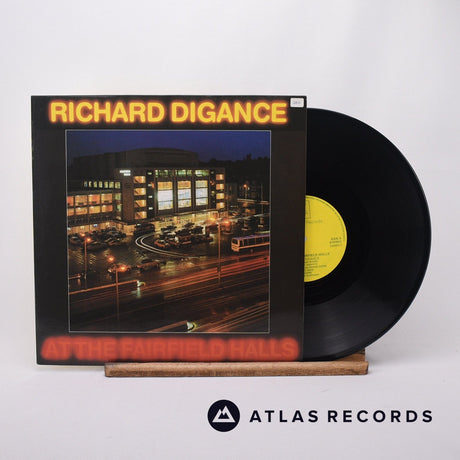 Richard Digance At The Fairfield Halls LP Vinyl Record - Front Cover & Record