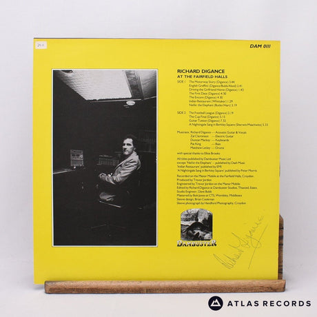 Richard Digance - At The Fairfield Halls - Signed LP Vinyl Record - EX/EX