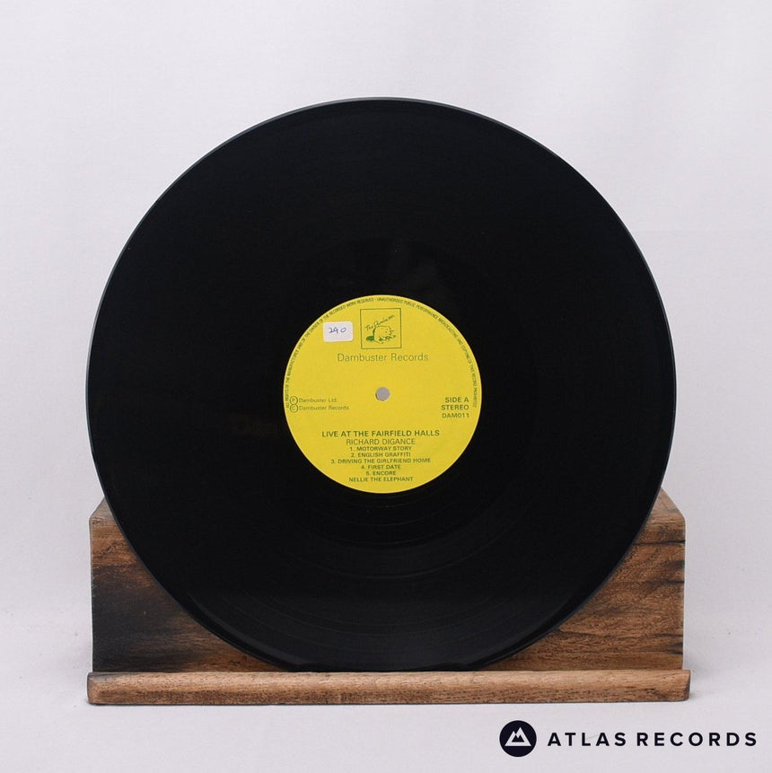 Richard Digance - At The Fairfield Halls - Signed LP Vinyl Record - EX/EX