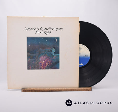 Richard & Linda Thompson First Light LP Vinyl Record - Front Cover & Record