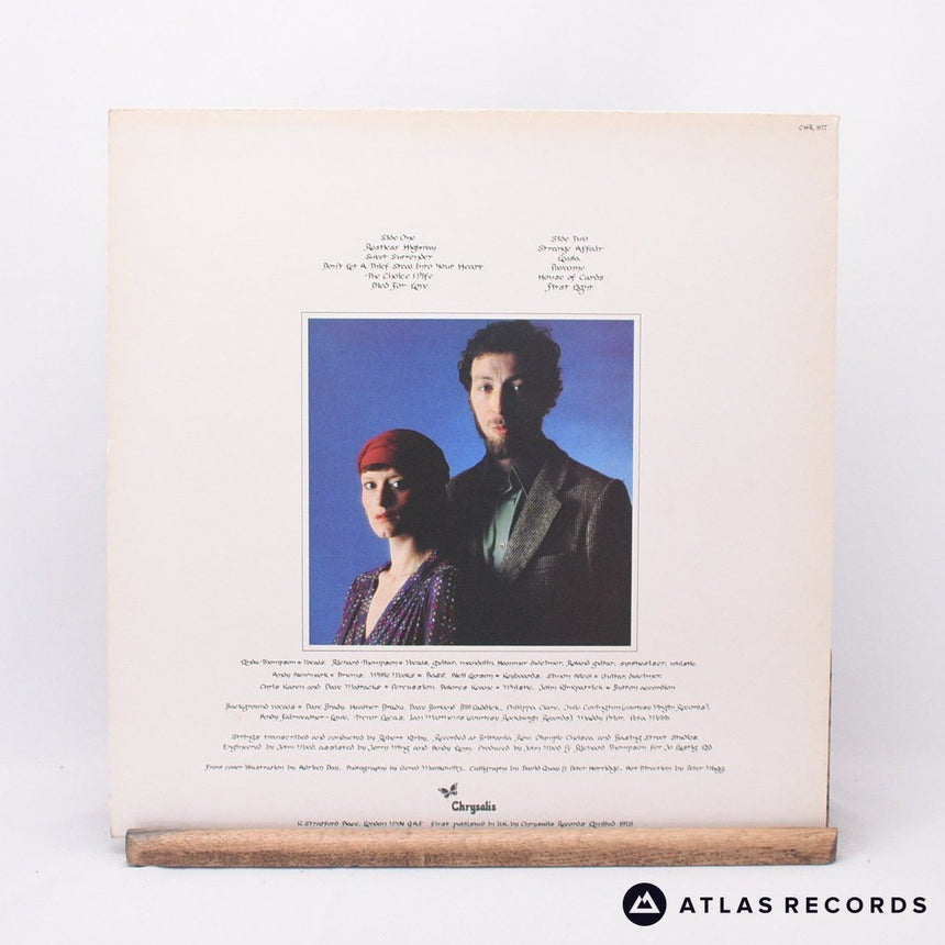 Richard & Linda Thompson - First Light - LP Vinyl Record - EX/EX