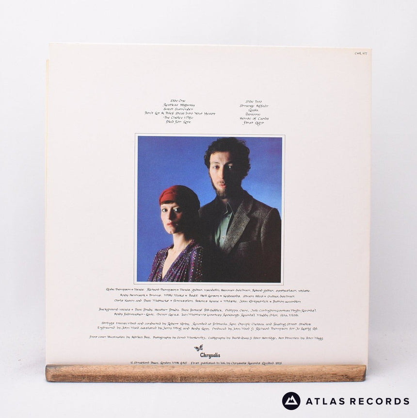 Richard & Linda Thompson - First Light - LP Vinyl Record - EX/VG+