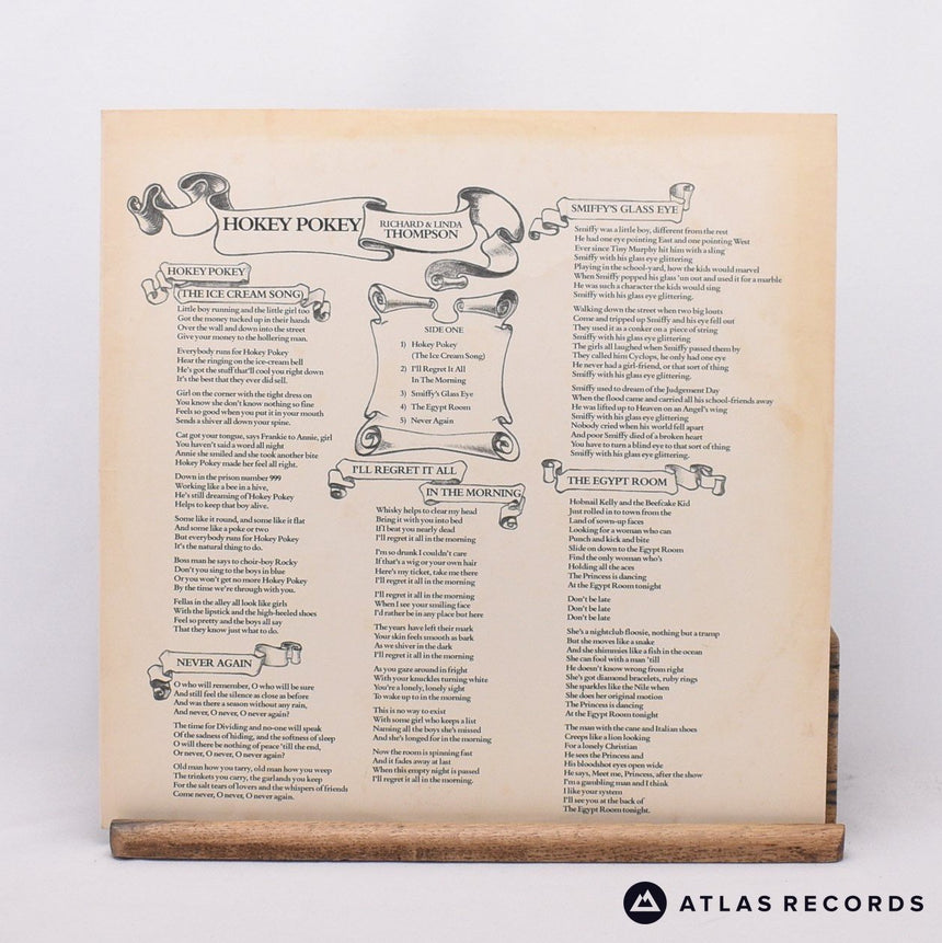 Richard & Linda Thompson - Hokey Pokey - A-1U B-1U LP Vinyl Record - EX/EX