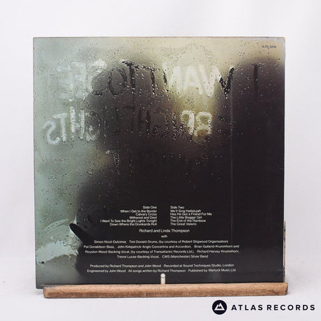 Richard & Linda Thompson - I Want To See The Bright Lights Tonight - LP Vinyl
