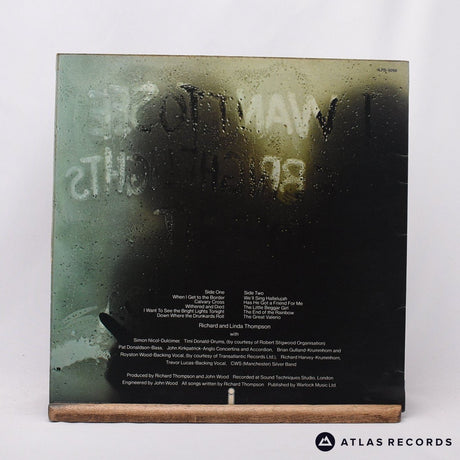 Richard & Linda Thompson - I Want To See The Bright Lights Tonight - LP Vinyl