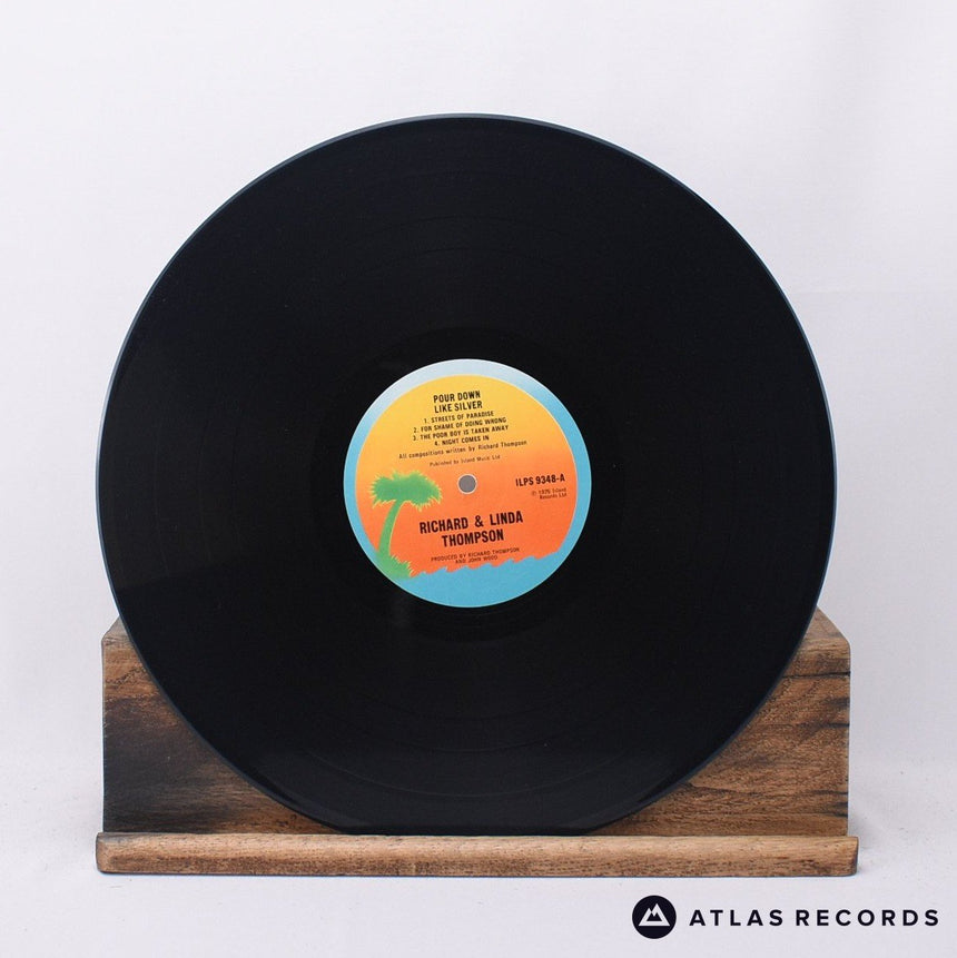 Richard & Linda Thompson - Pour Down Like Silver - LP Vinyl Record - VG+/VG+