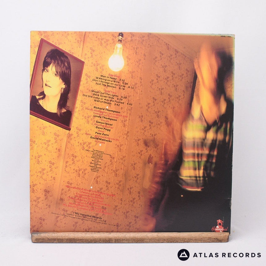 Richard & Linda Thompson - Shoot Out The Lights - Insert LP Vinyl Record - EX/EX