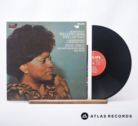 Richard Strauss Vier Letzte Lieder LP Vinyl Record - Front Cover & Record