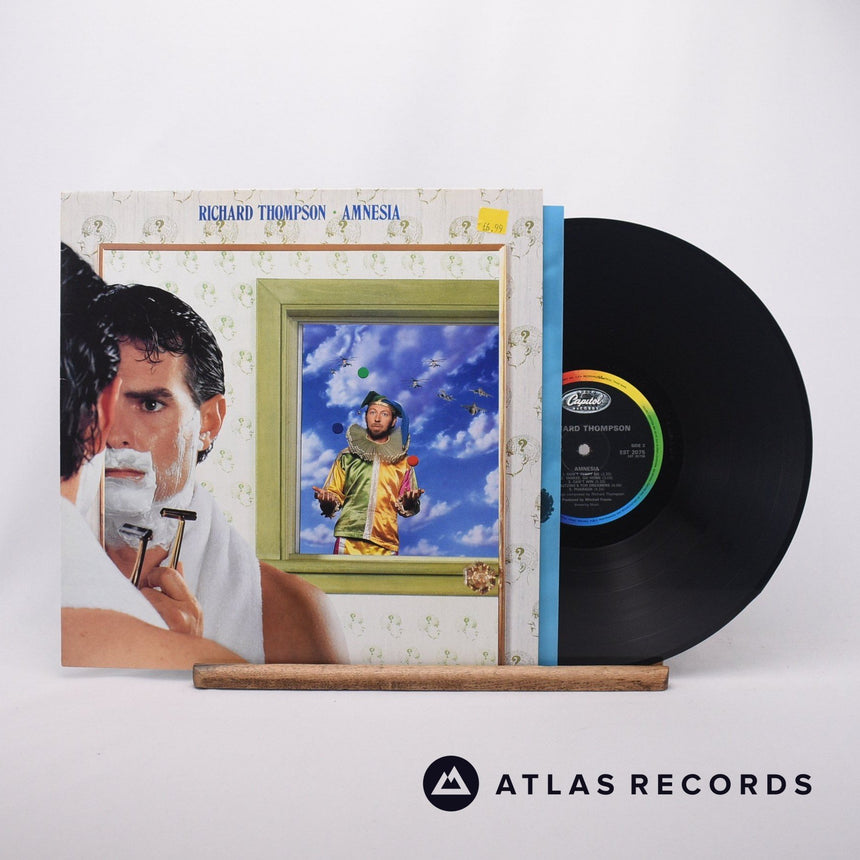 Richard Thompson Amnesia LP Vinyl Record - Front Cover & Record
