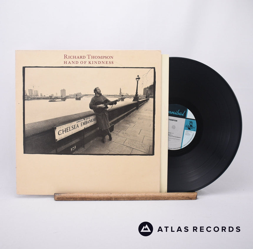 Richard Thompson Hand Of Kindness LP Vinyl Record - Front Cover & Record