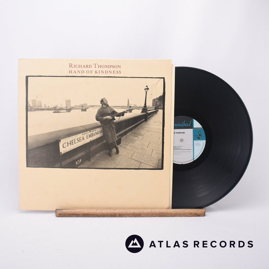 Richard Thompson Hand Of Kindness LP Vinyl Record - Front Cover & Record