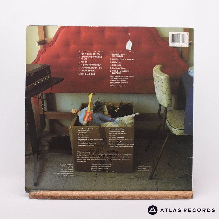 Richard Thompson - Mirror Blue - LP Vinyl Record - EX/EX