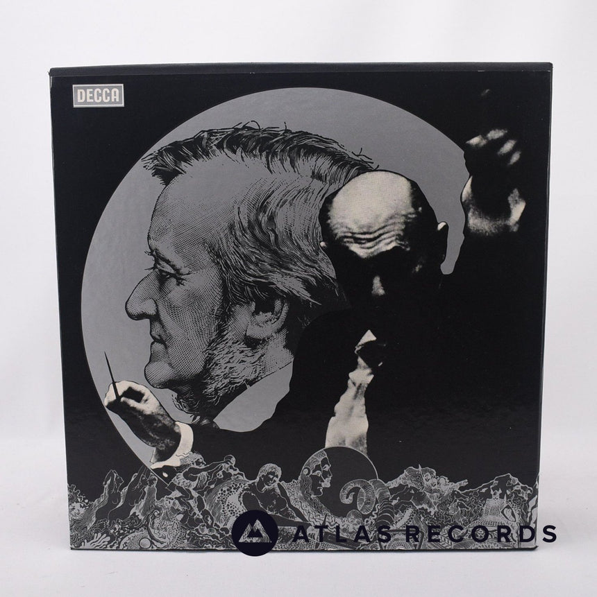 Richard Wagner Der Ring Des Nibelungen 14 x LP Vinyl Record - Front Cover & Record