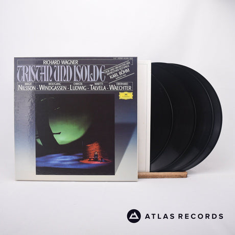 Richard Wagner Tristan Und Isolde 5 x LP Vinyl Record - Front Cover & Record