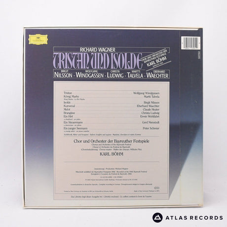 Richard Wagner - Tristan Und Isolde - 5 x LP Vinyl Record - EX/EX