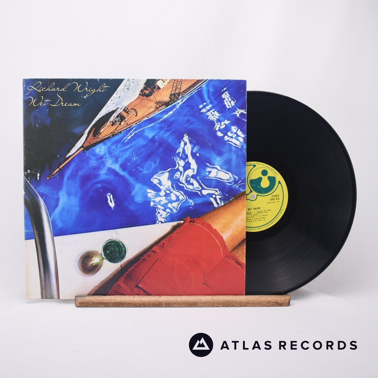 Richard Wright Wet Dream LP Vinyl Record - Front Cover & Record