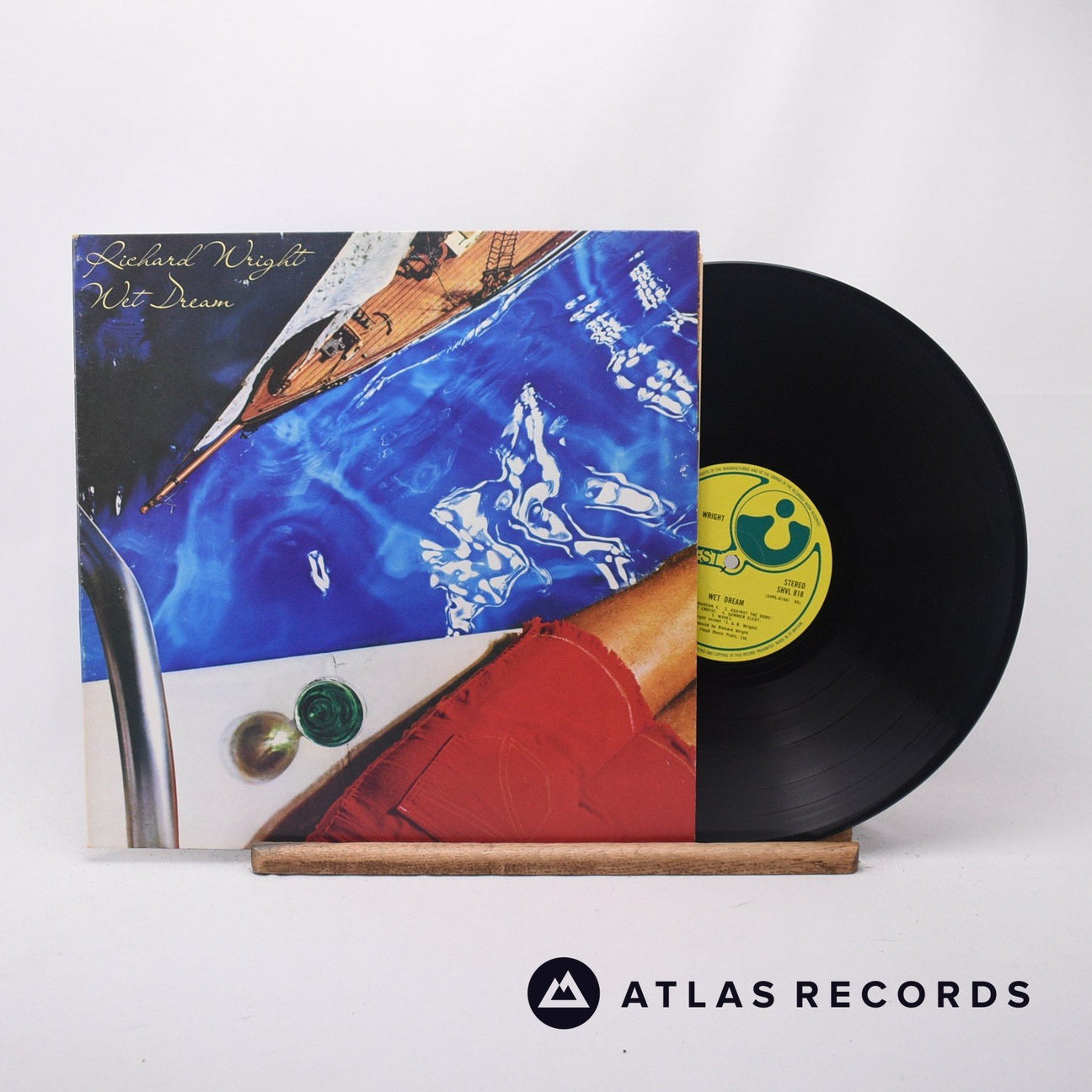 Richard Wright Wet Dream LP Vinyl Record - Front Cover & Record