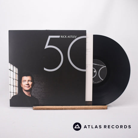 Rick Astley 50 LP Vinyl Record - Front Cover & Record