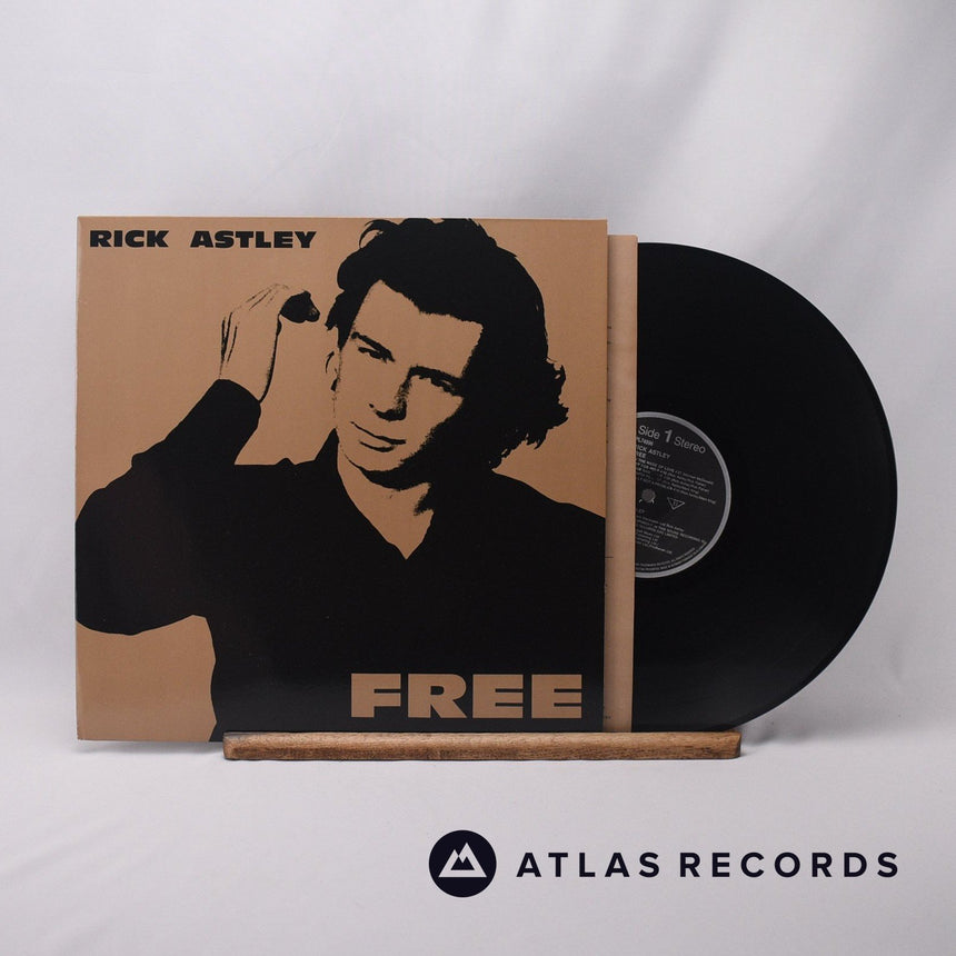 Rick Astley Free LP Vinyl Record - Front Cover & Record