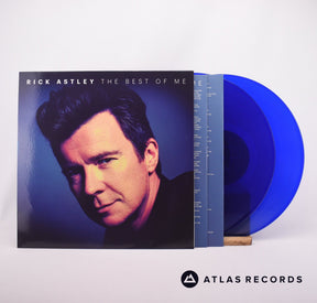 Rick Astley The Best Of Me 2 x LP Vinyl Record - Front Cover & Record