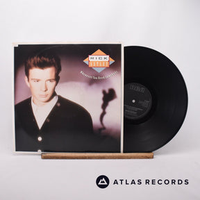 Rick Astley Whenever You Need Somebody 12" Vinyl Record - Front Cover & Record