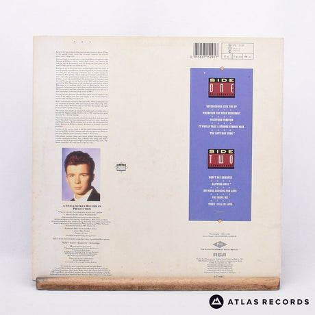Rick Astley - Whenever You Need Somebody - LP Vinyl Record - VG+/EX