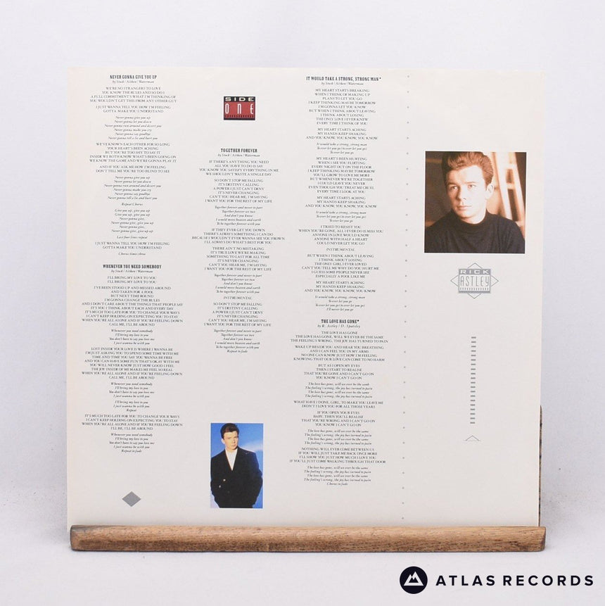 Rick Astley - Whenever You Need Somebody - LP Vinyl Record - EX/EX
