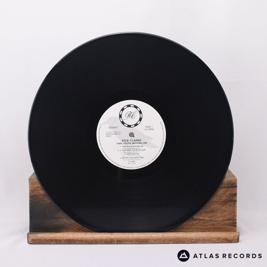 Rick Clarke - Time Keeps Moving On - LP Vinyl Record - VG+/EX