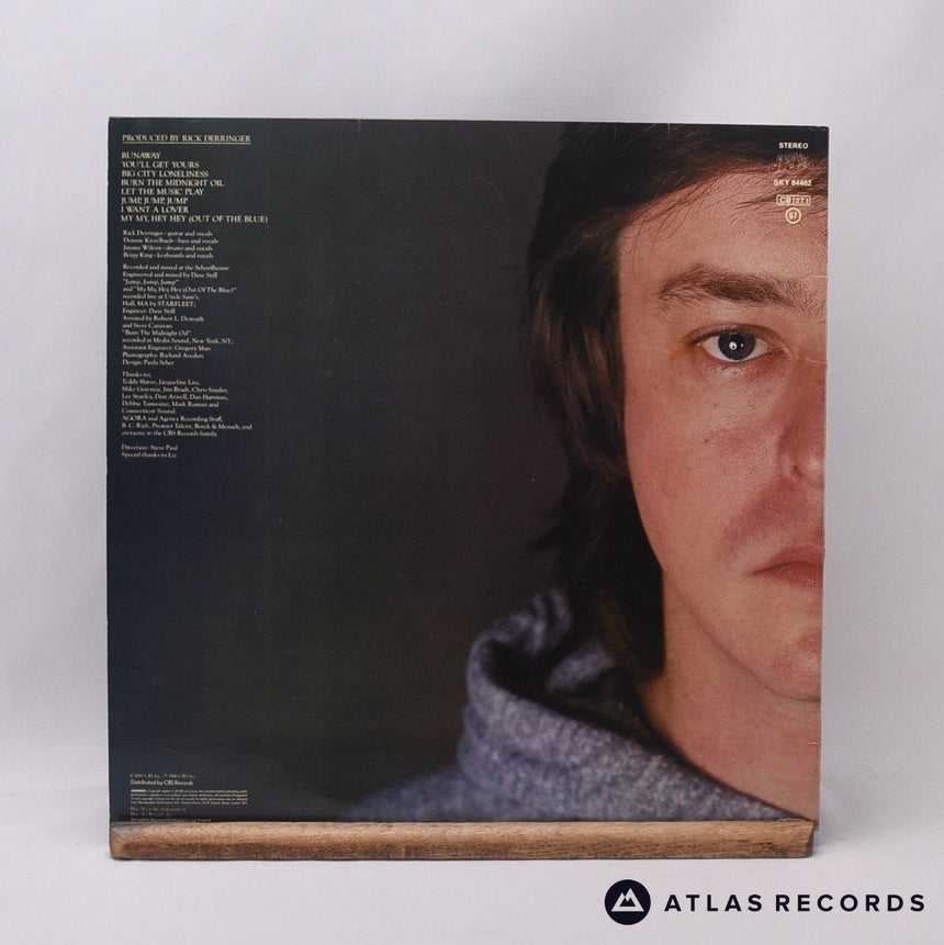 Rick Derringer - Face To Face - LP Vinyl Record - VG+/VG+