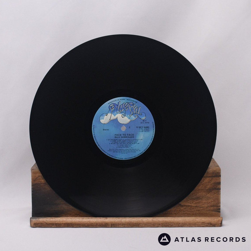 Rick Derringer - Face To Face - LP Vinyl Record - VG+/VG+