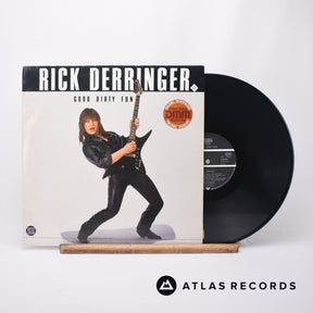 Rick Derringer Good Dirty Fun LP Vinyl Record - Front Cover & Record